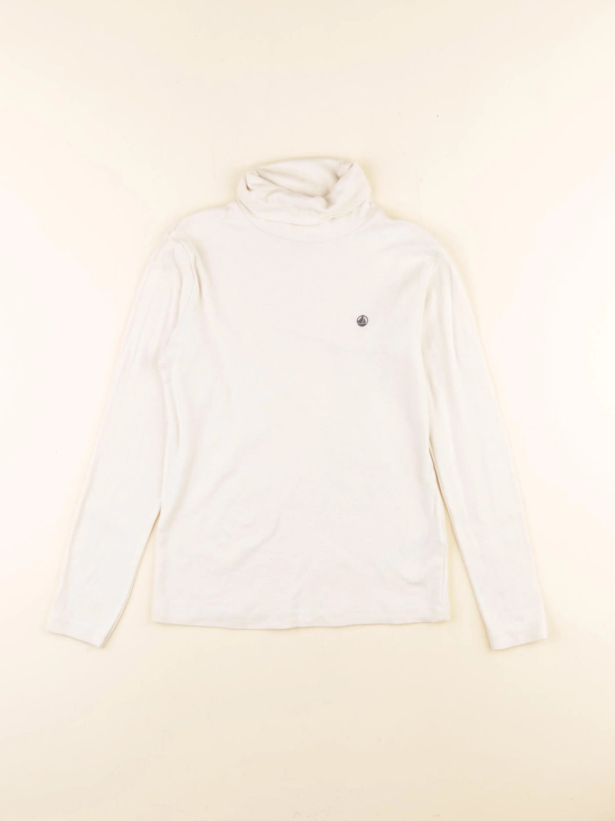 Petit Bateau - sous-pull beige - 10 ans
