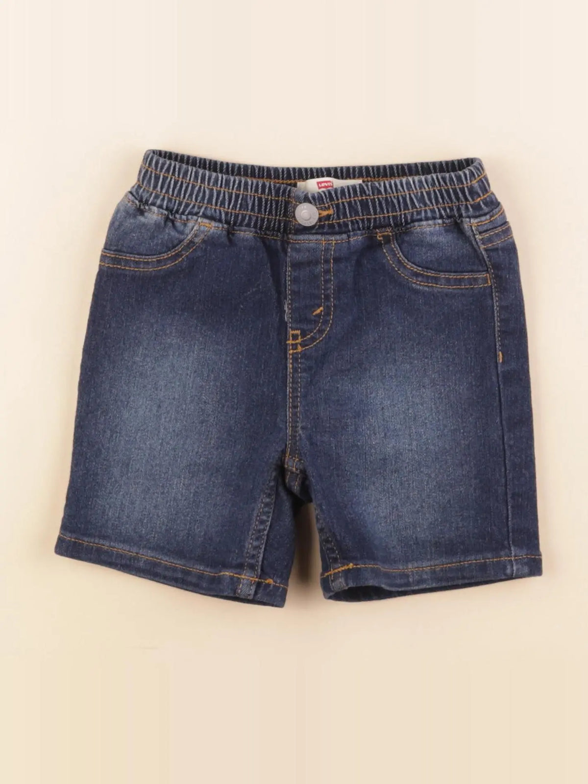 Levi's - short bleu - 18 mois