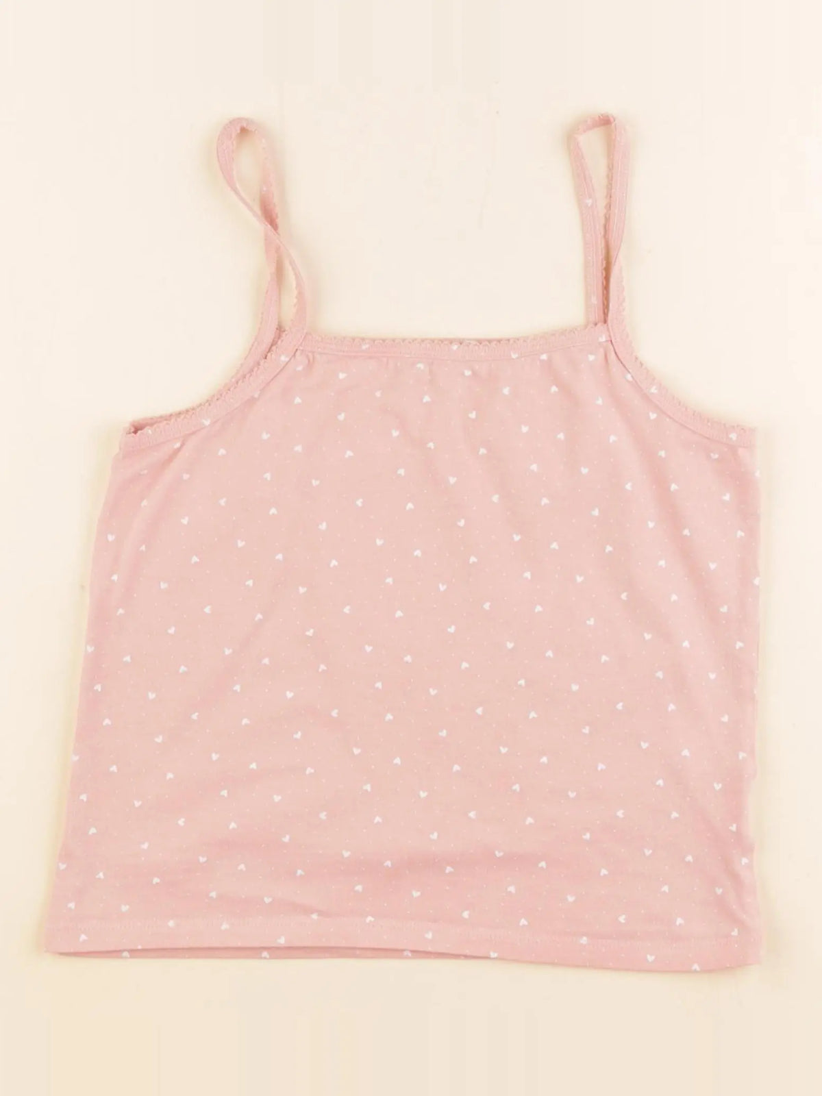 Vertbaudet - maillot de corps rose - 8 ans