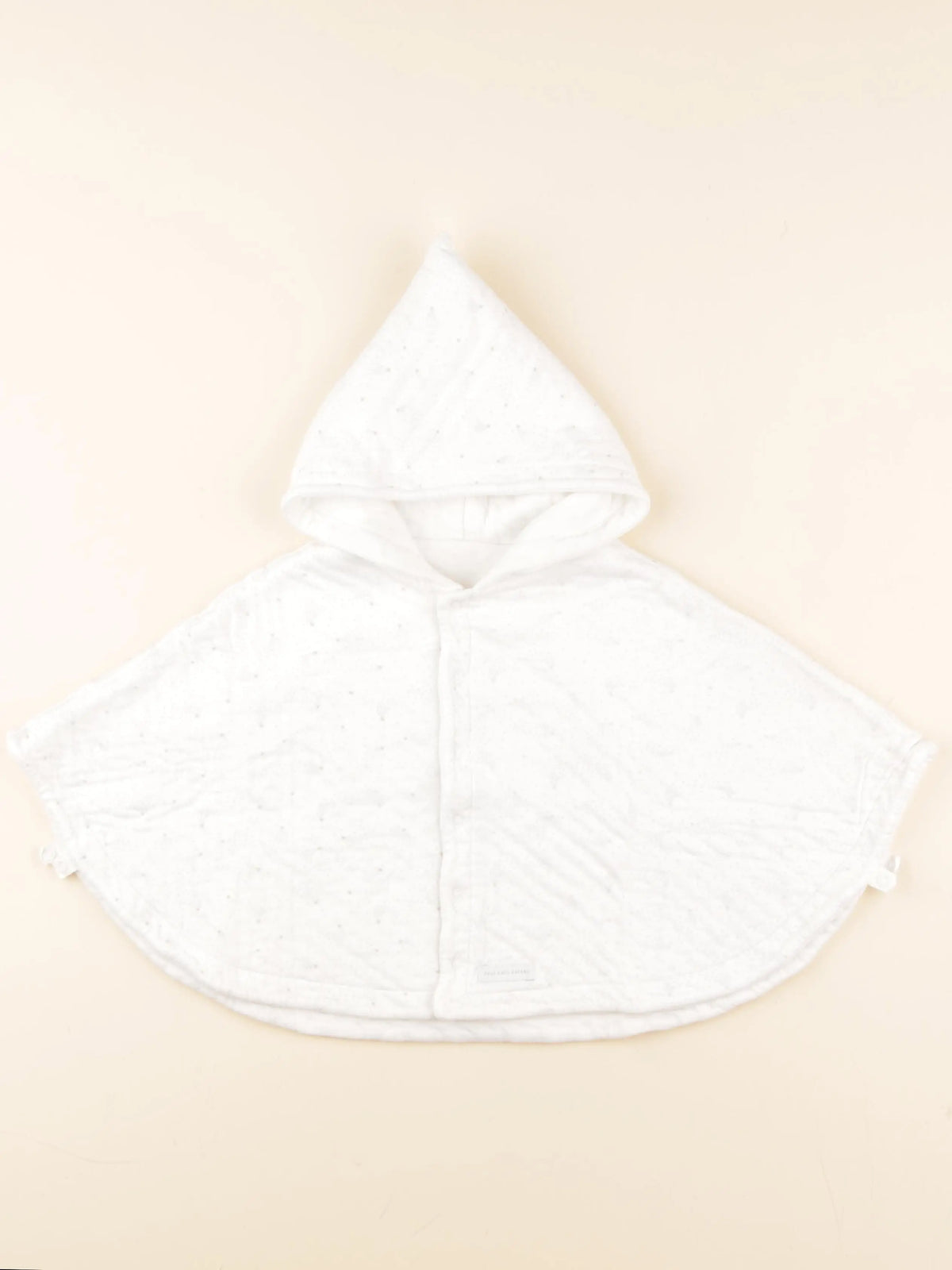 Petit Bateau - cape blanc - 12/18 mois