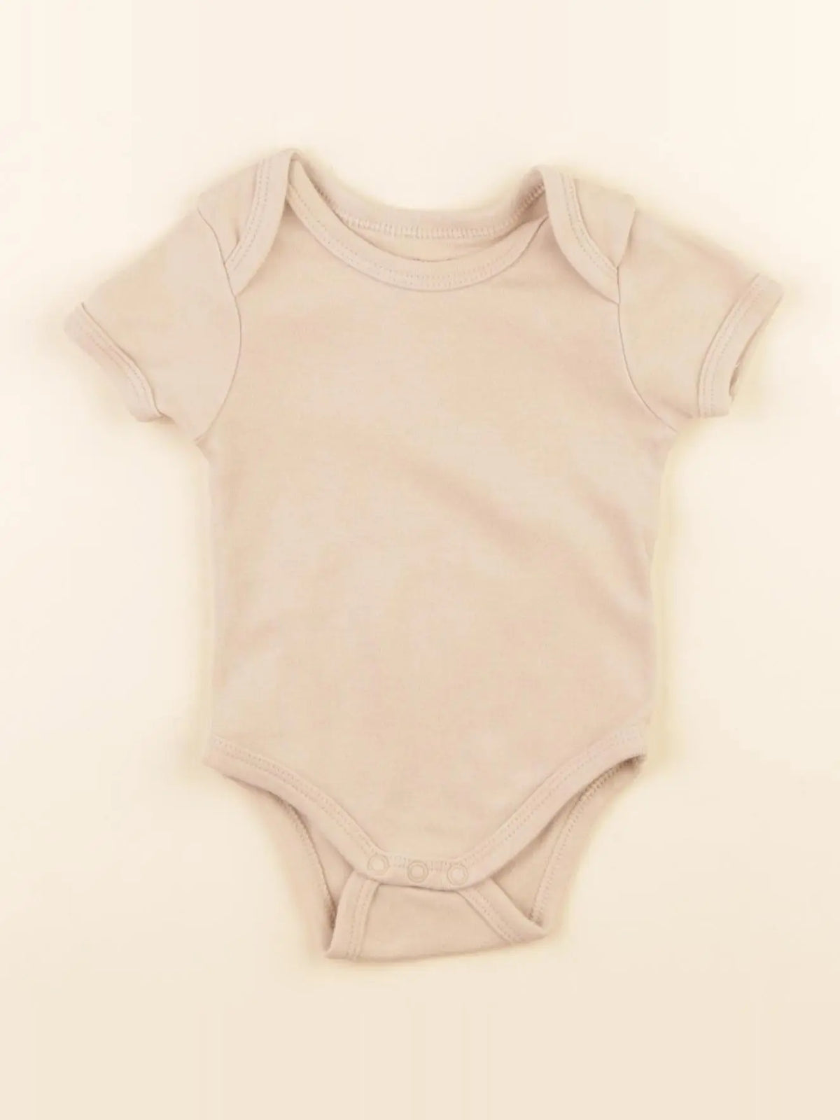 Vertbaudet - body beige - 3 mois
