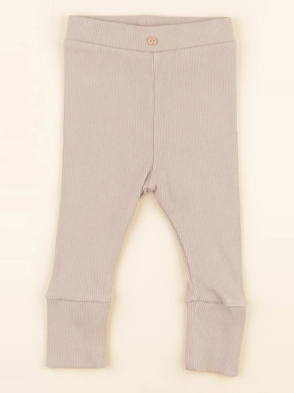 Vertbaudet - legging beige - 6 mois