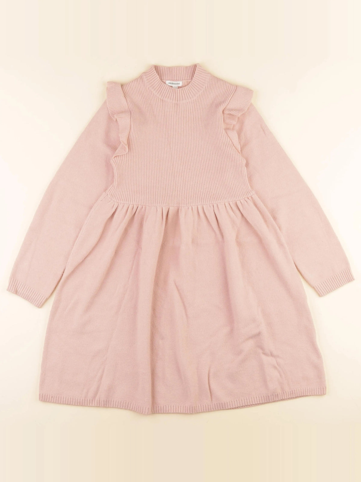 Vertbaudet - robe rose - 10 ans