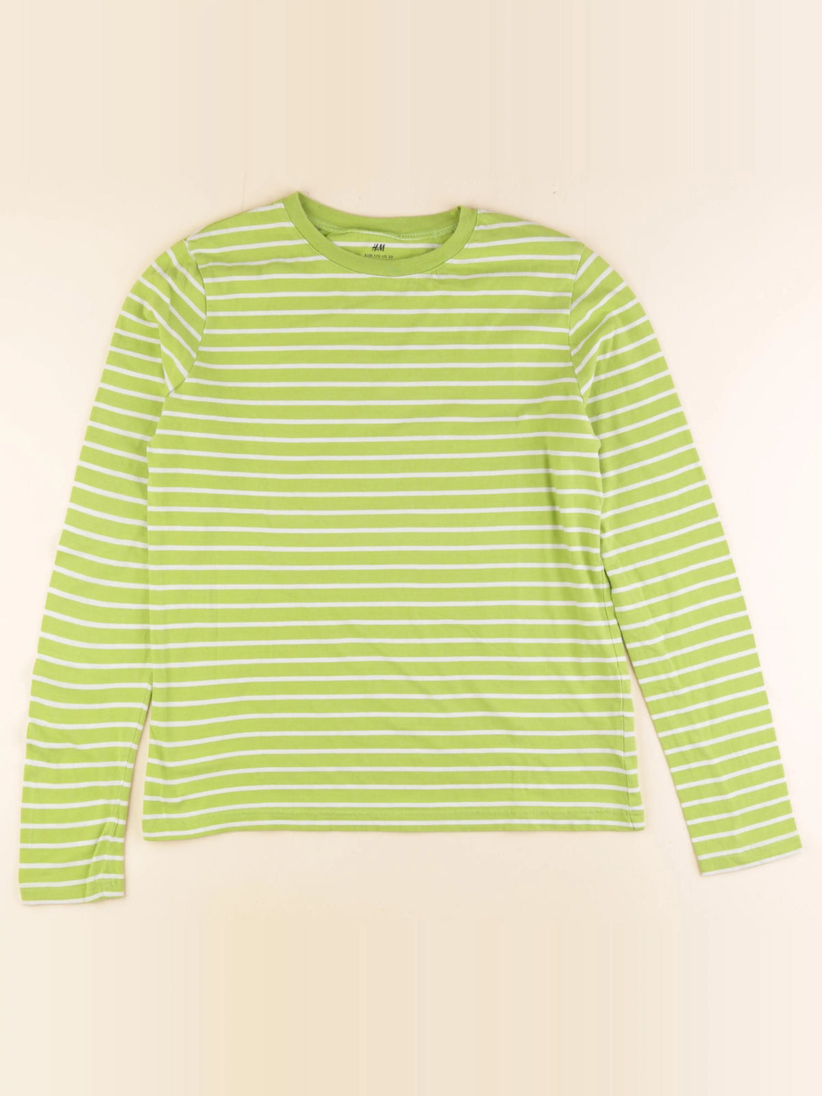 H&M - tee-shirt vert - 14/16 ans