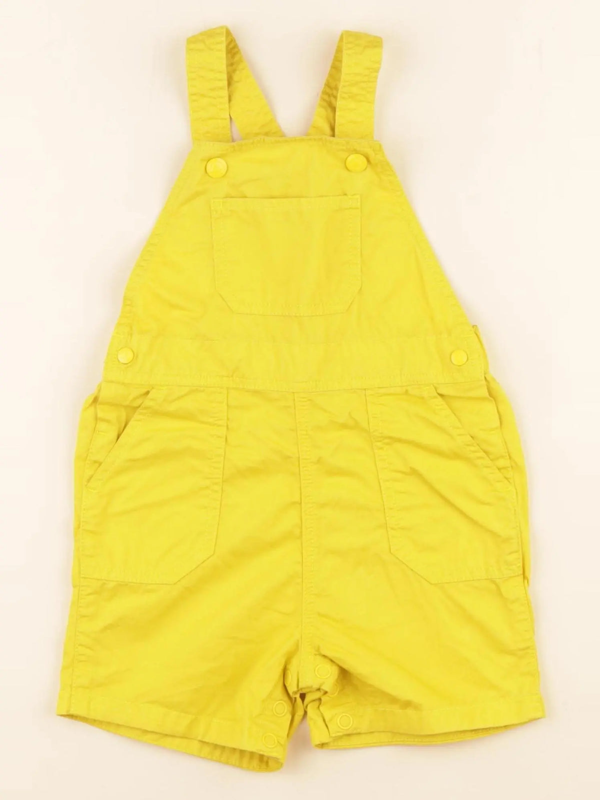 Petit Bateau - salopette jaune - 12 mois