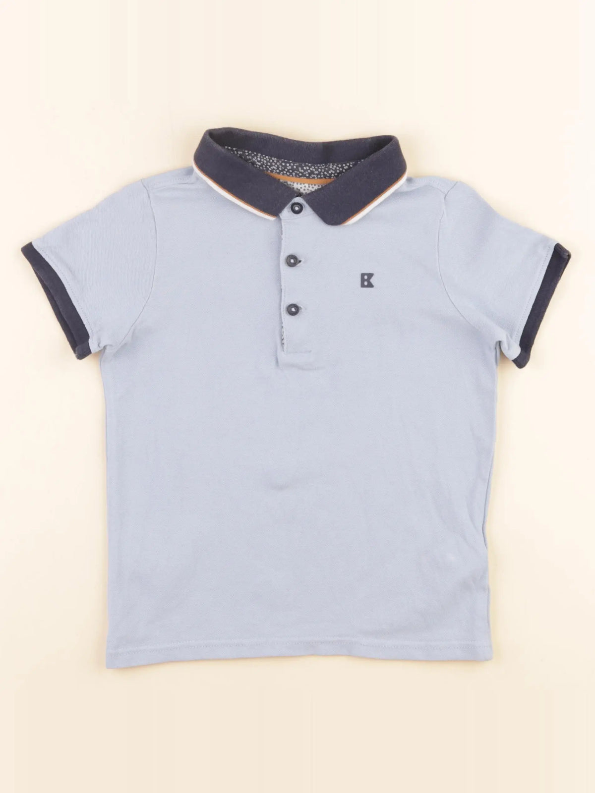 Okaidi - polo bleu - 5 ans