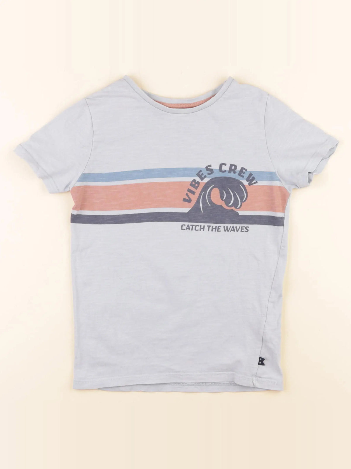 Okaidi - tee-shirt bleu - 6 ans