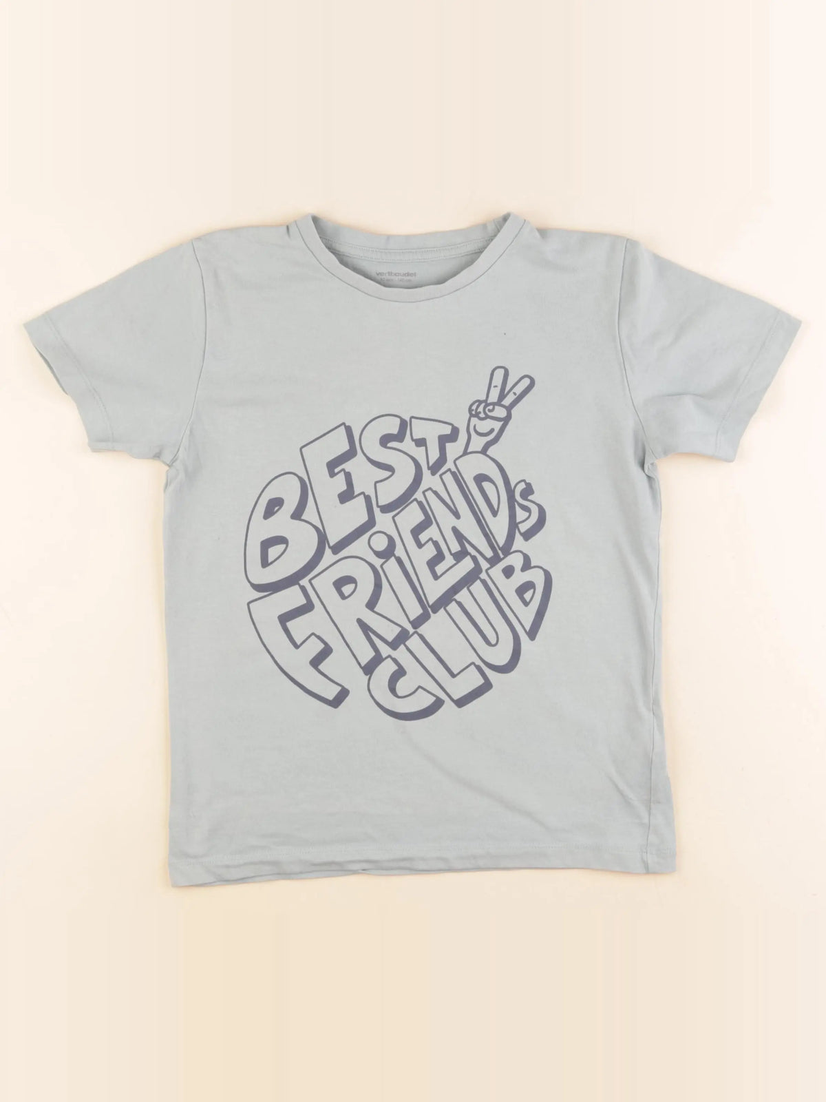 Vertbaudet - tee-shirt vert - 10 ans