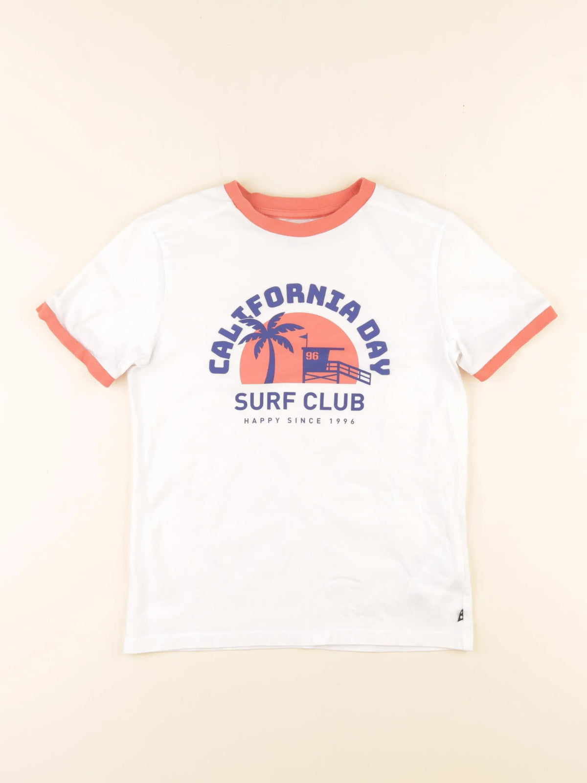 Okaidi - tee-shirt blanc - 8 ans