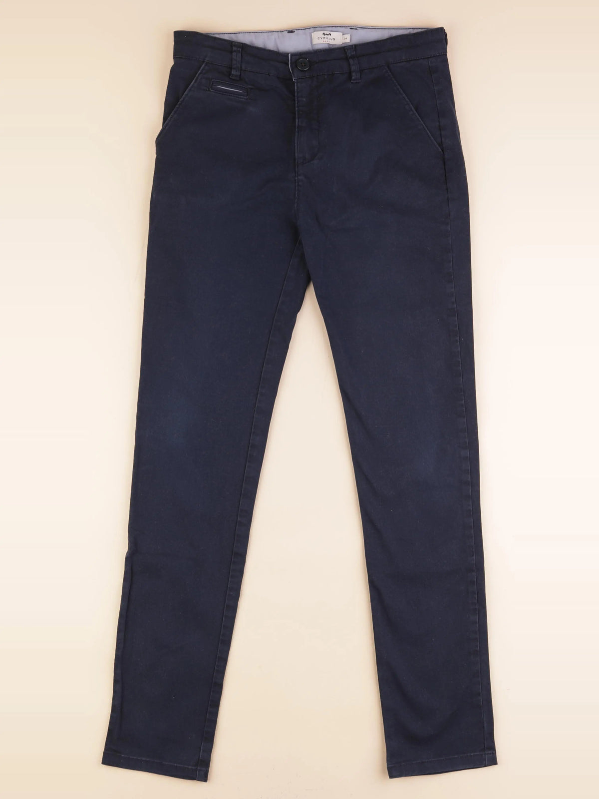 Cyrillus - pantalon bleu - 14 ans