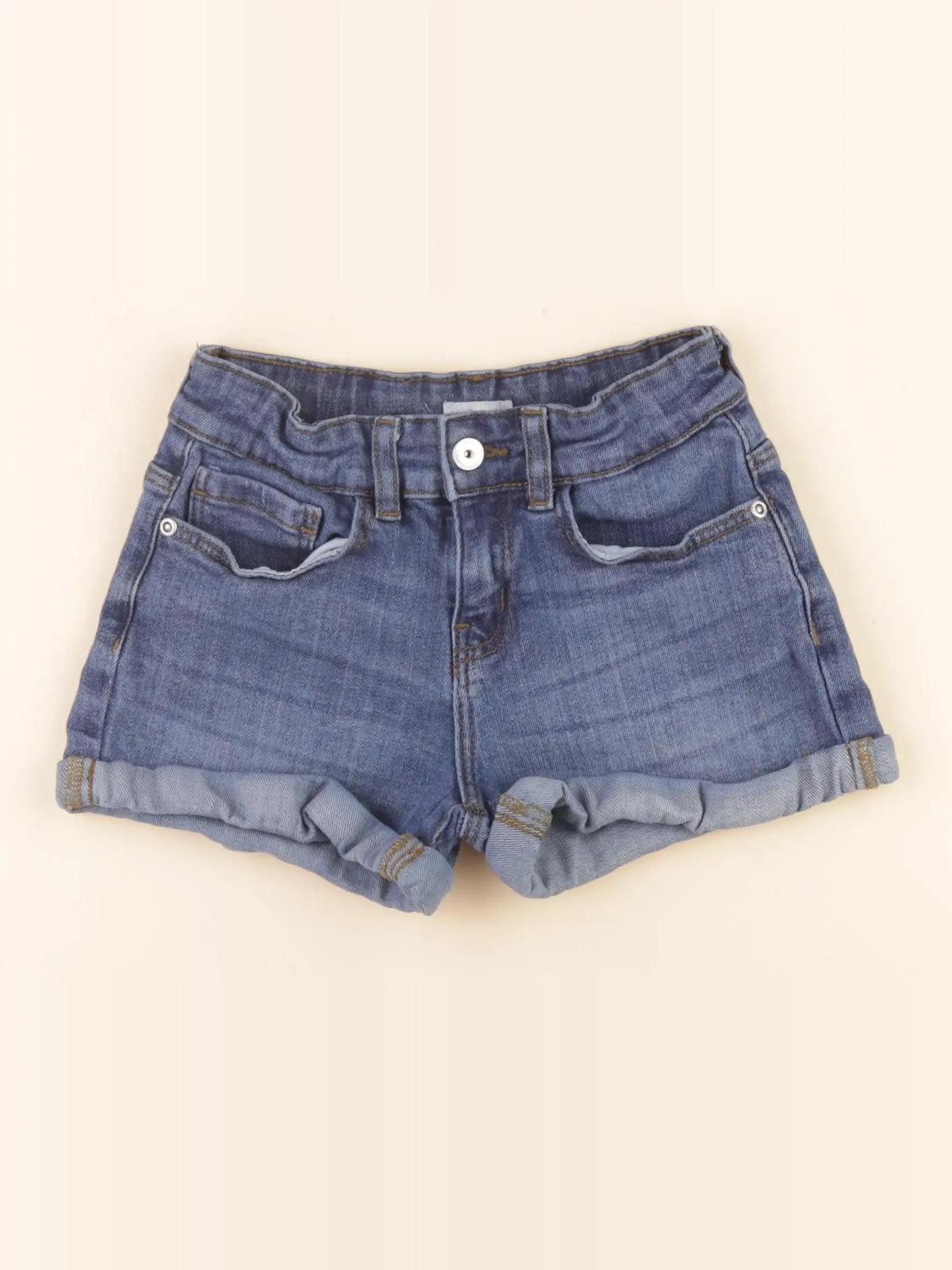 Vertbaudet - short bleu - 8 ans