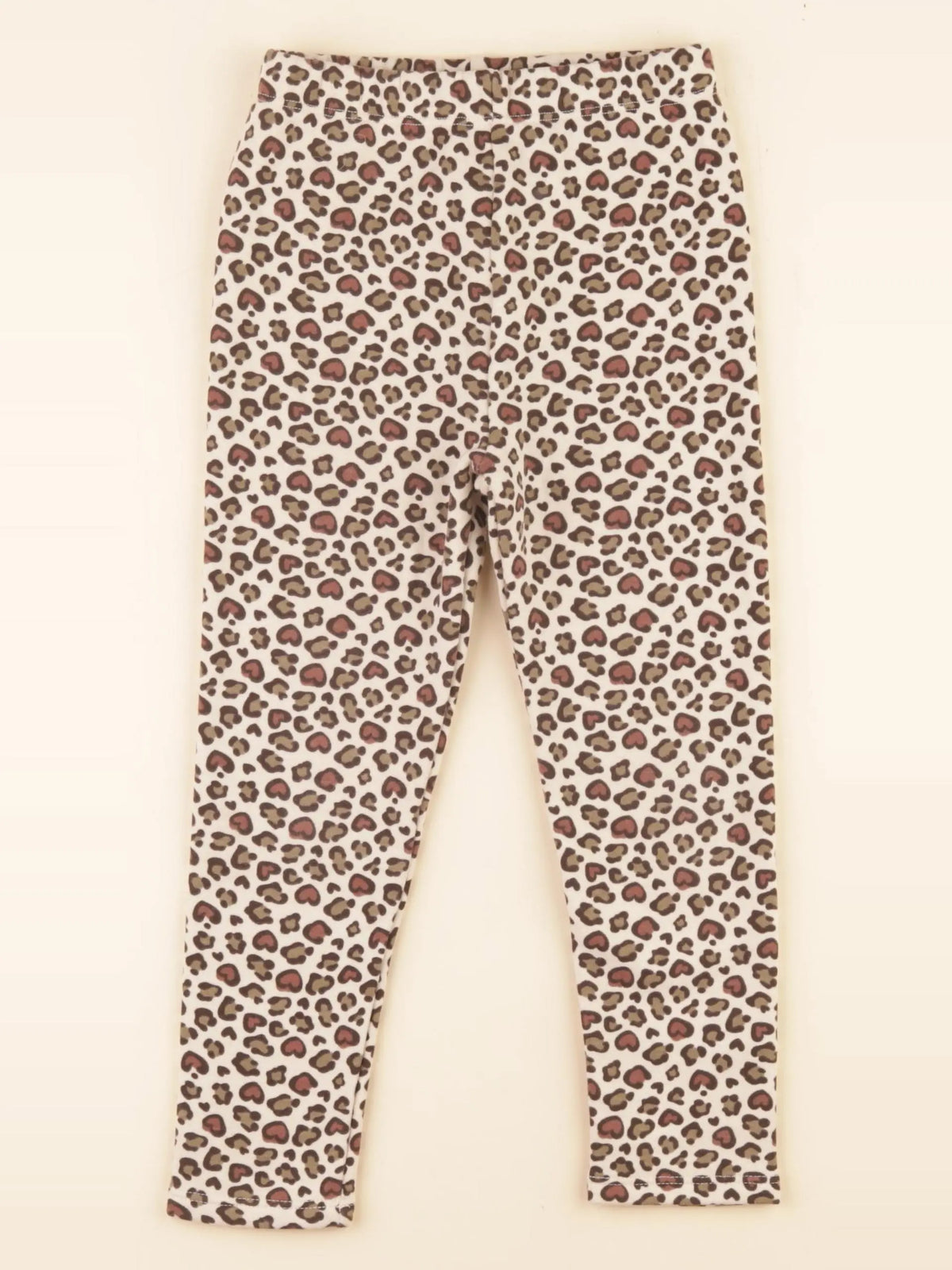 Vertbaudet - legging doublé marron - 5 ans