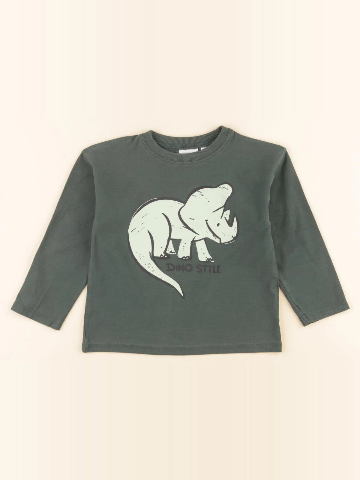 Zara - tee-shirt vert - 18/24 mois
