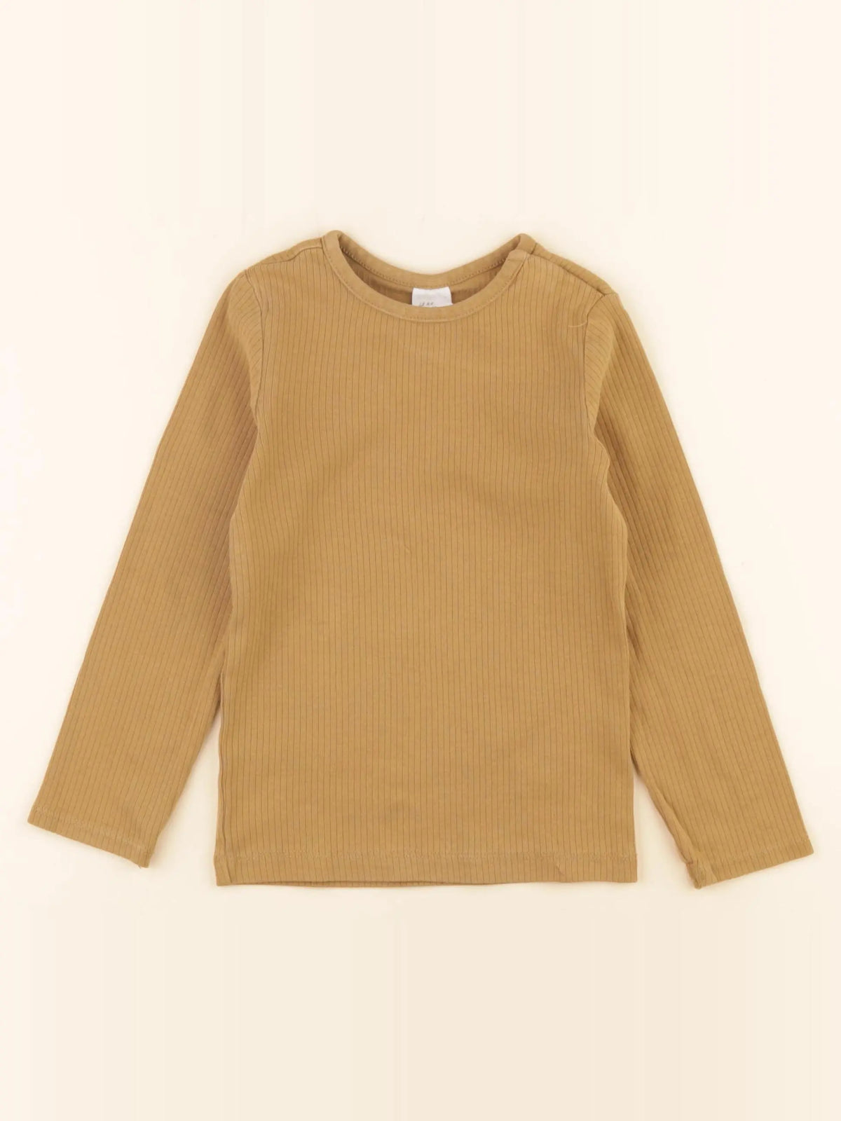 H&M - tee-shirt jaune - 2/3 ans