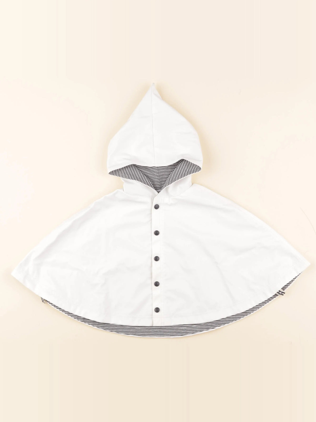Petit Bateau - imperméable blanc - 6/12 mois