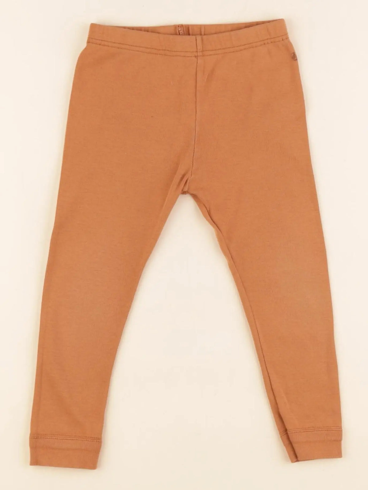 Petit Bateau - legging marron - 24 mois