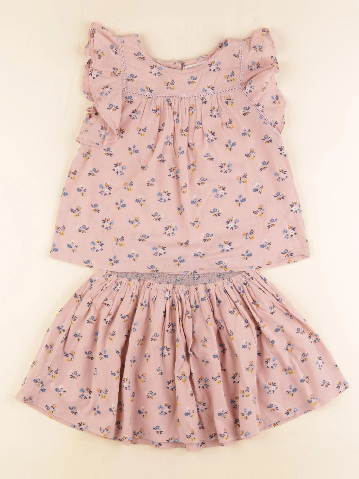 Monoprix - ensemble rose - 6 ans