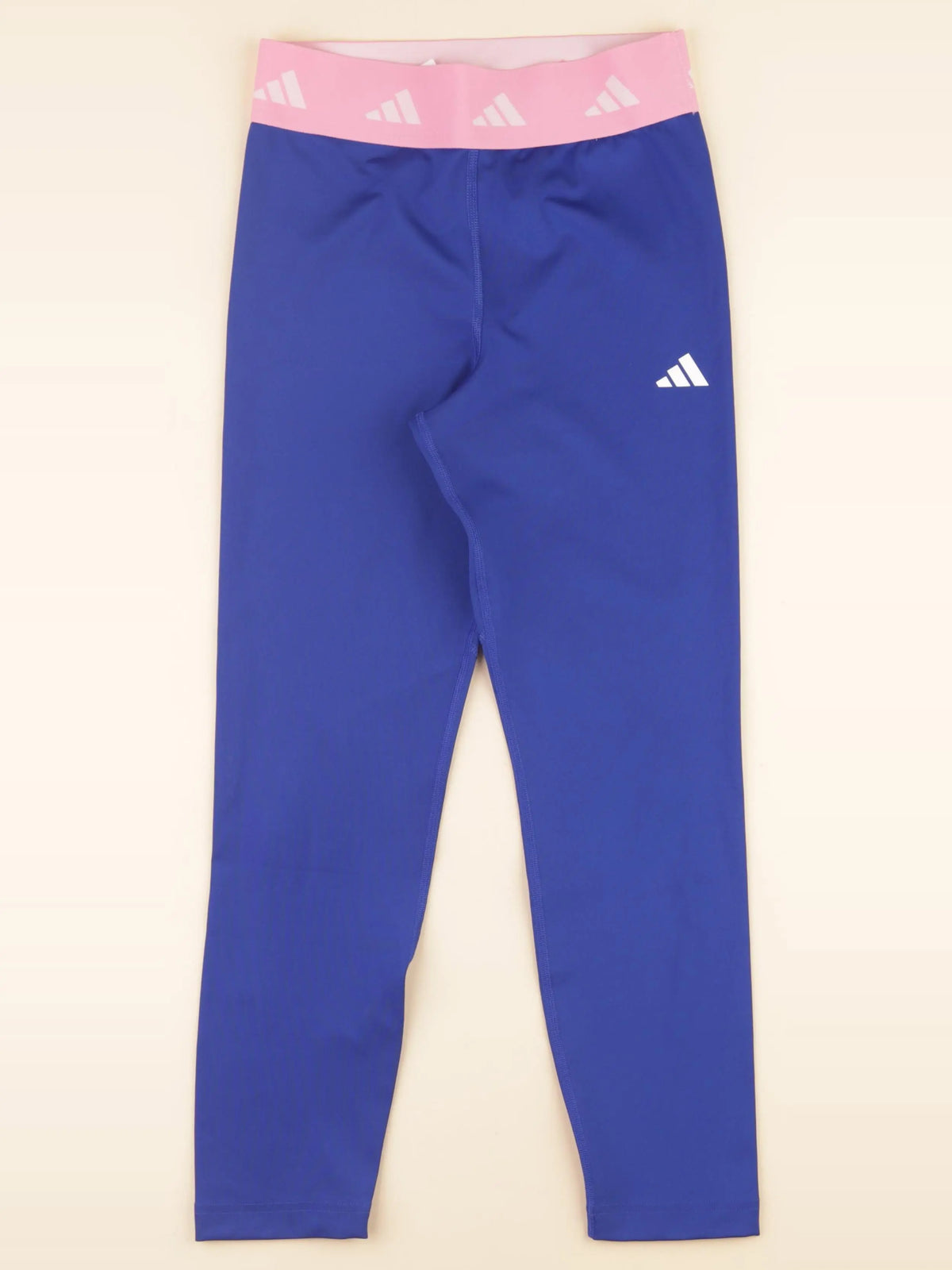 Adidas - legging bleu, rose - 11/12 ans