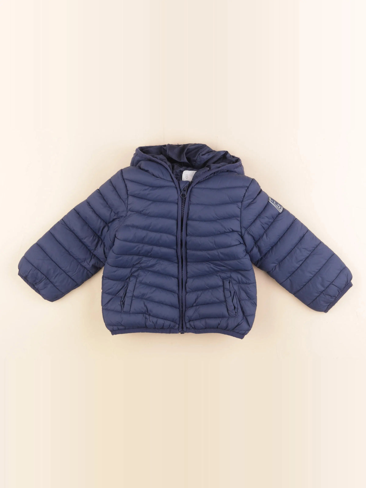 Vertbaudet - doudoune bleu - 2 ans
