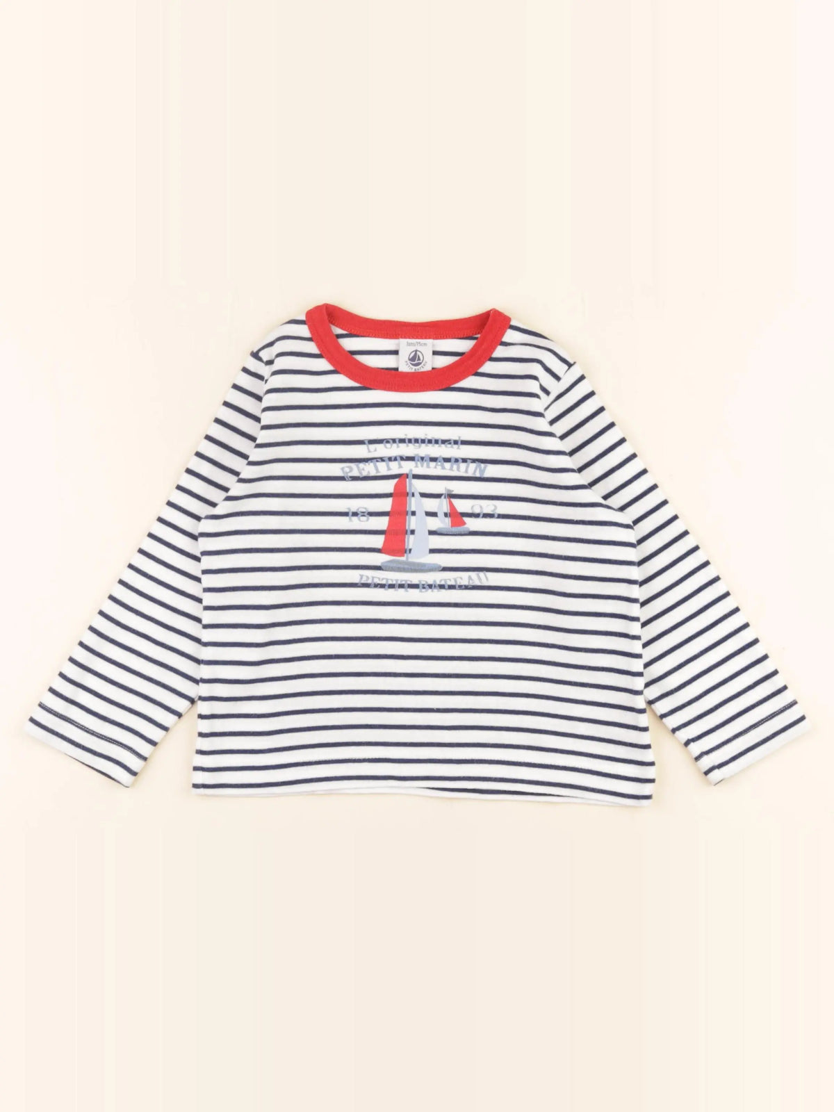 Petit Bateau - tee-shirt multicolore - 3 ans