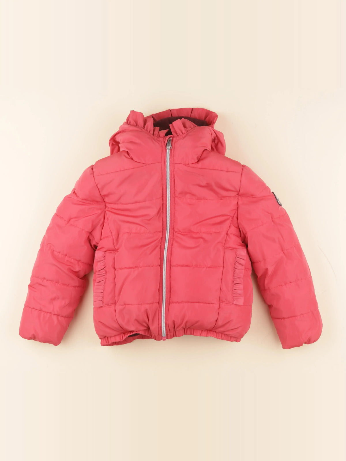 Petit Bateau - doudoune rose - 6 ans