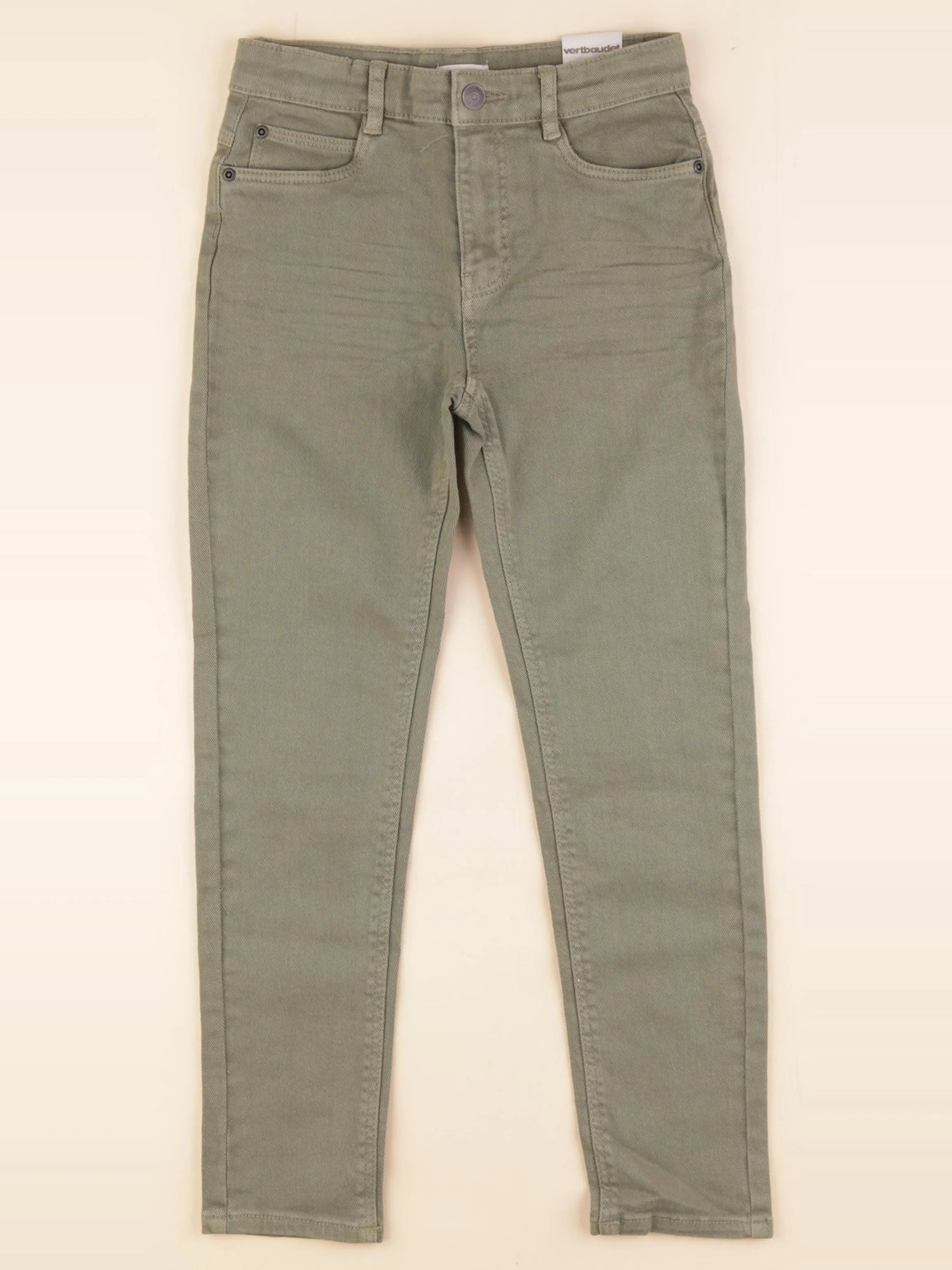 Vertbaudet - jean vert - 9 ans