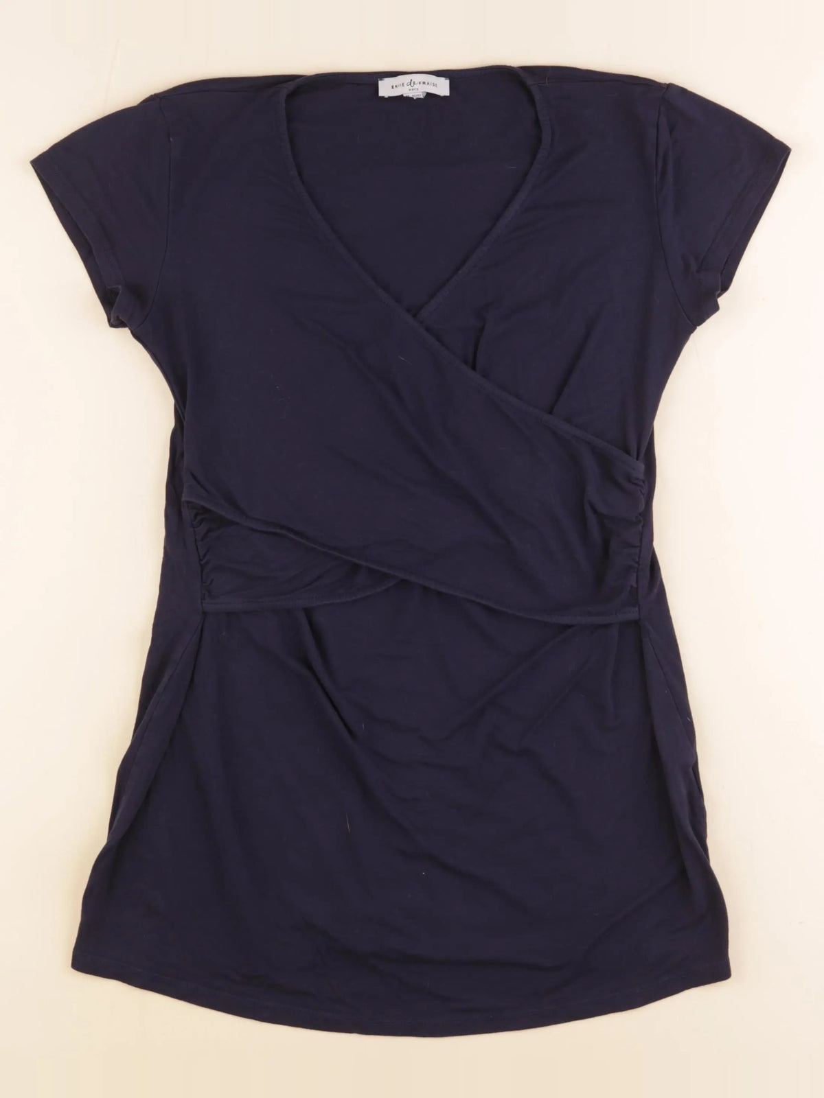Envie de fraise - tee-shirt allaitement bleu - 40 à 42