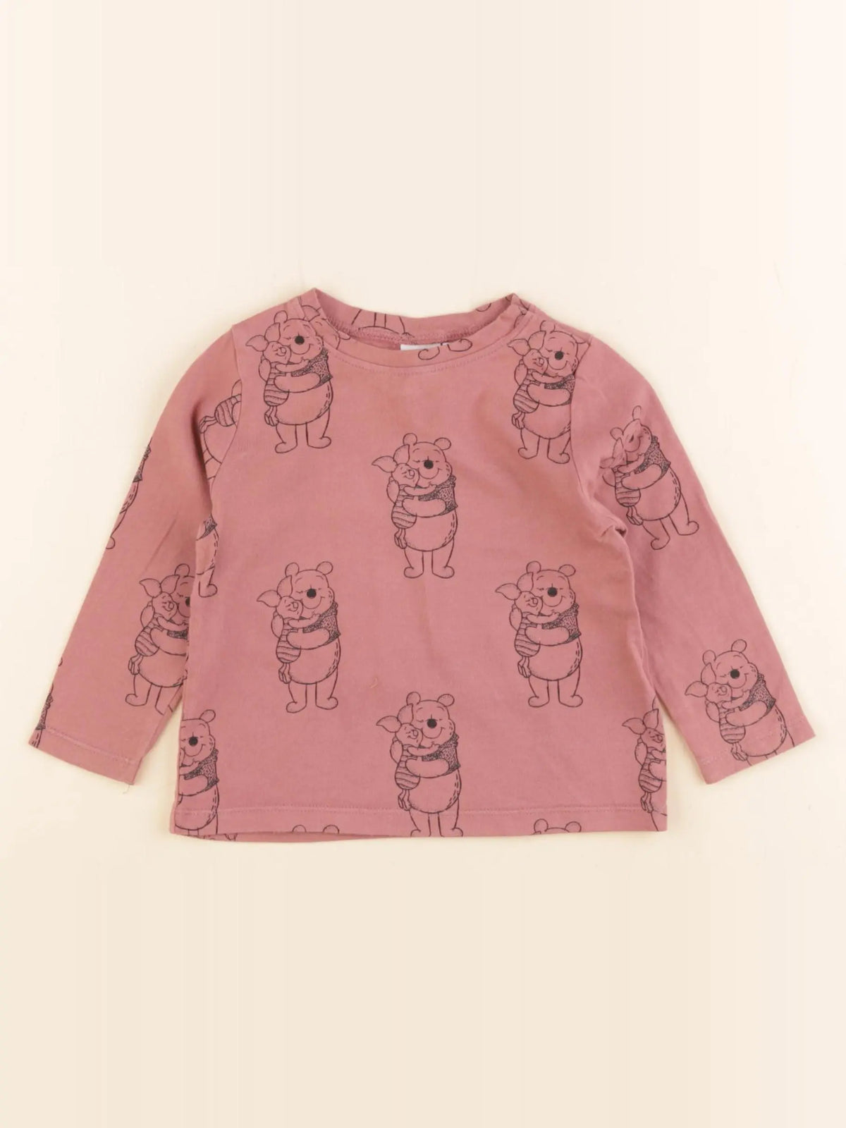 H&M - tee-shirt rouge - 6/9 mois