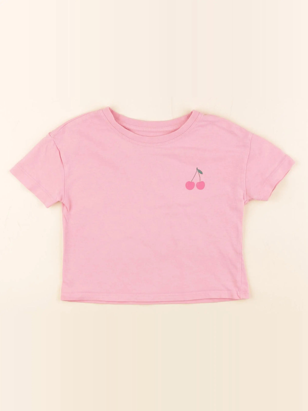Vertbaudet - tee-shirt rose - 2 ans