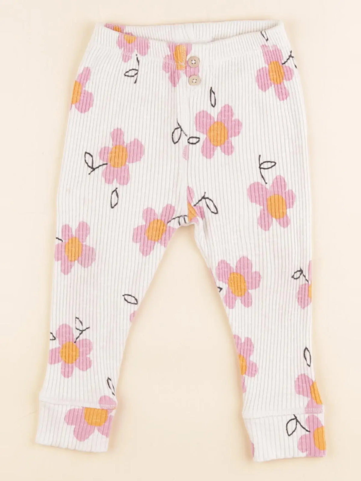 Zara - legging multicolore - 12/18 mois