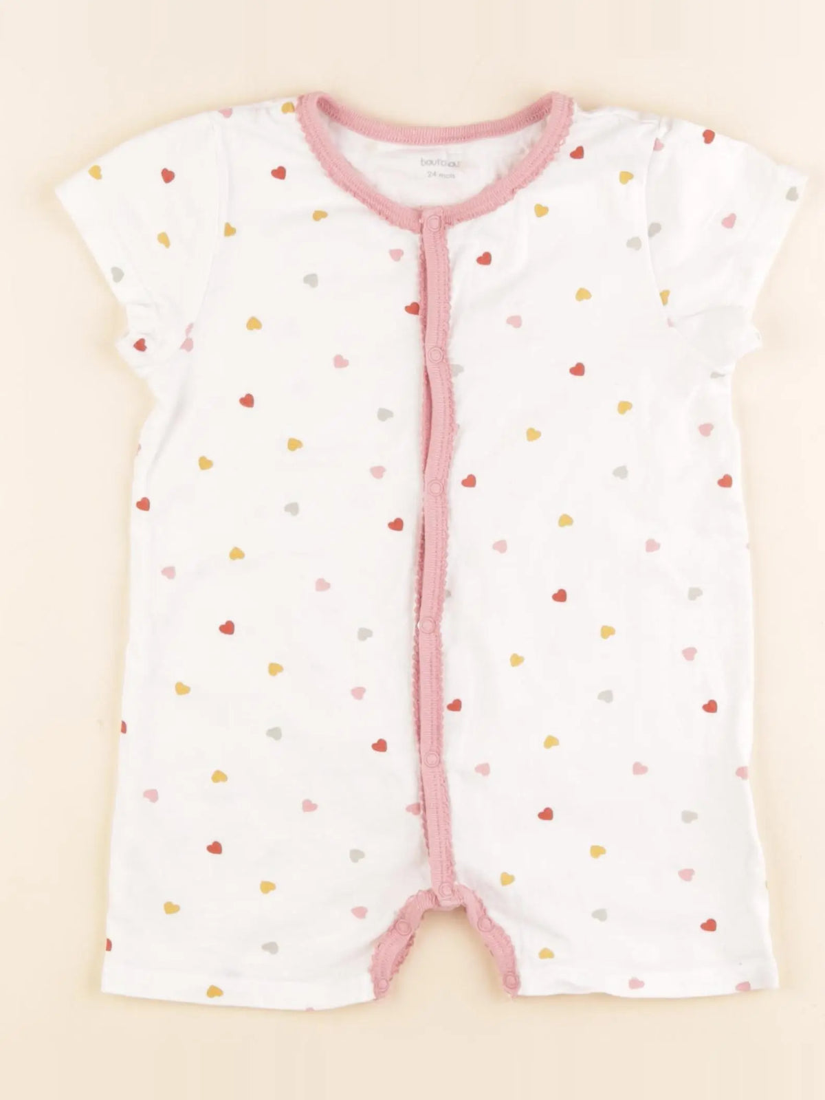 Boutchou - pyjama coton multicolore - 24 mois