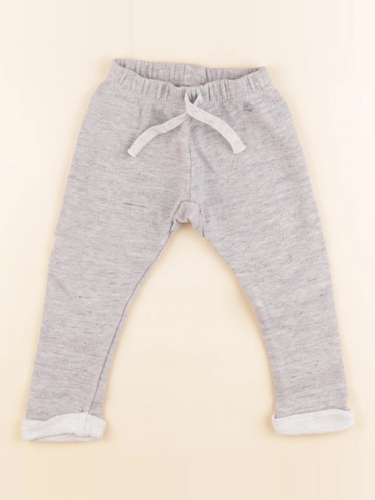 Petit Bateau - legging gris - 24 mois