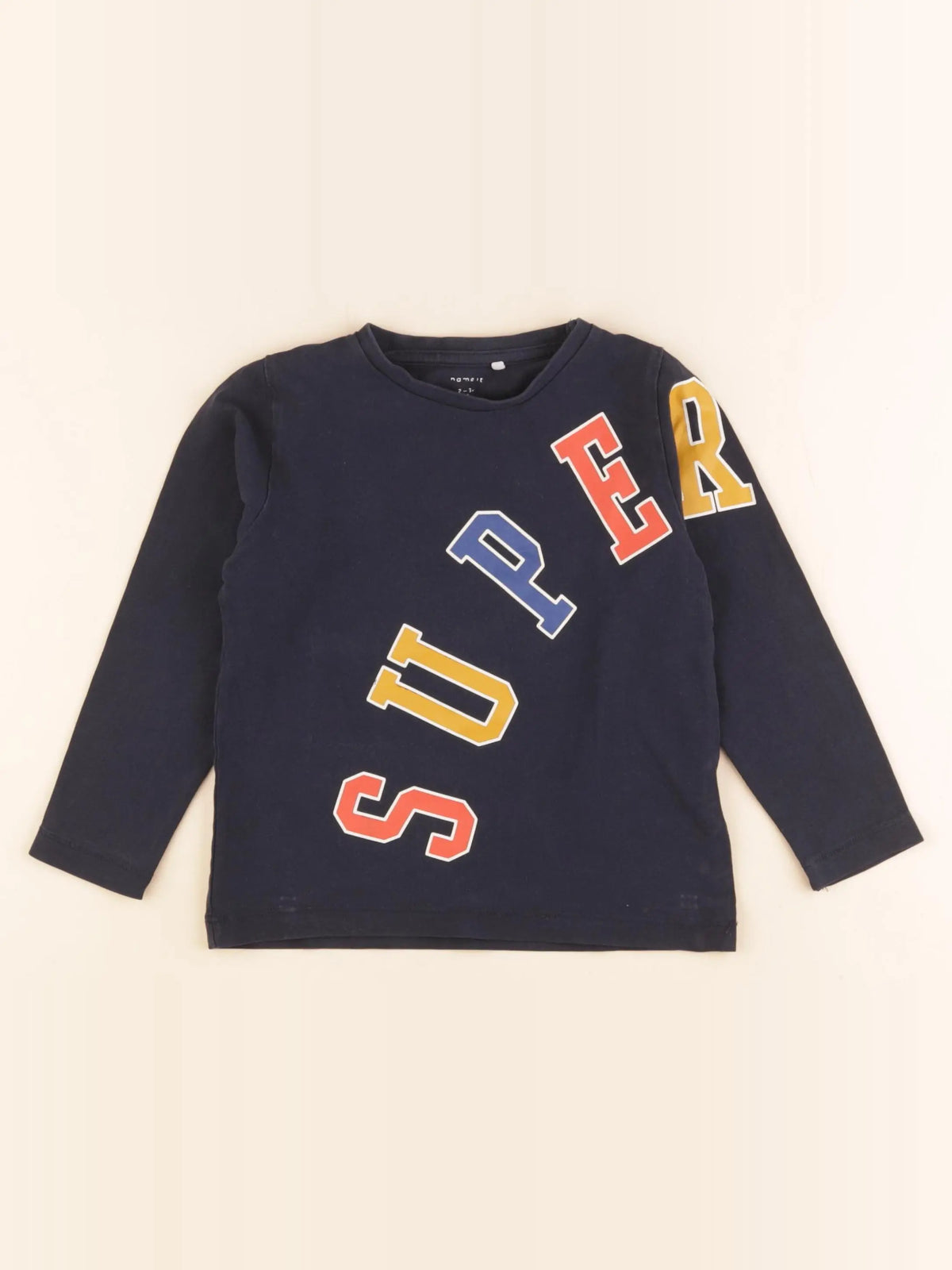Name it - tee-shirt bleu - 2/3 ans