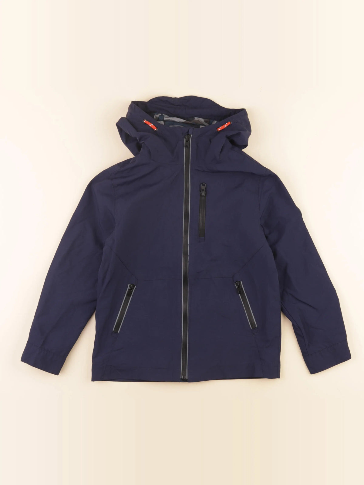 Zara - coupe-vent bleu - 7 ans