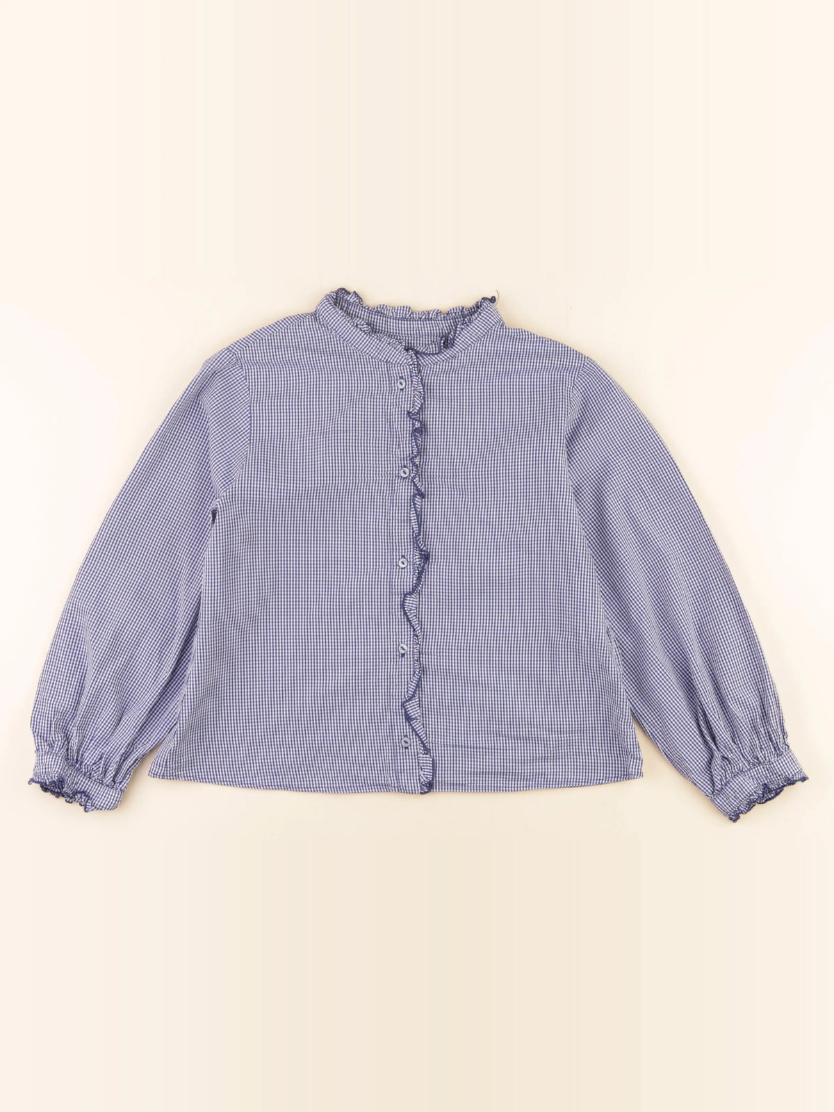 Zara - blouse bleu - 9/10 ans