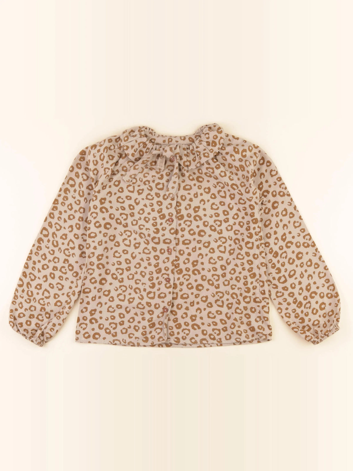 Louis Louise - blouse marron - 10 ans