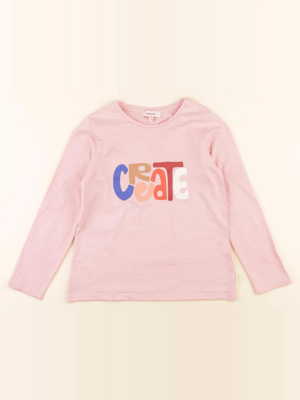 Catimini - tee-shirt rose - 8 ans