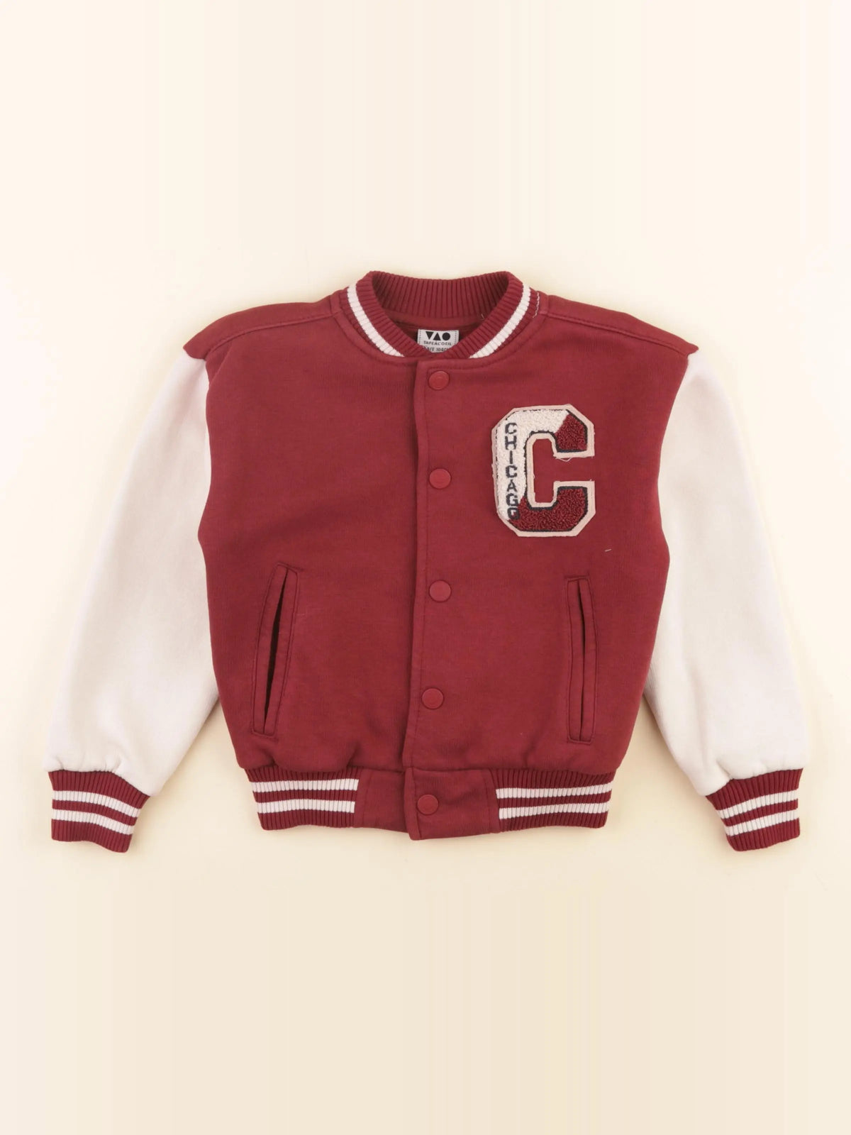 Tape à l'oeil - sweat blanc, rouge - 4 ans