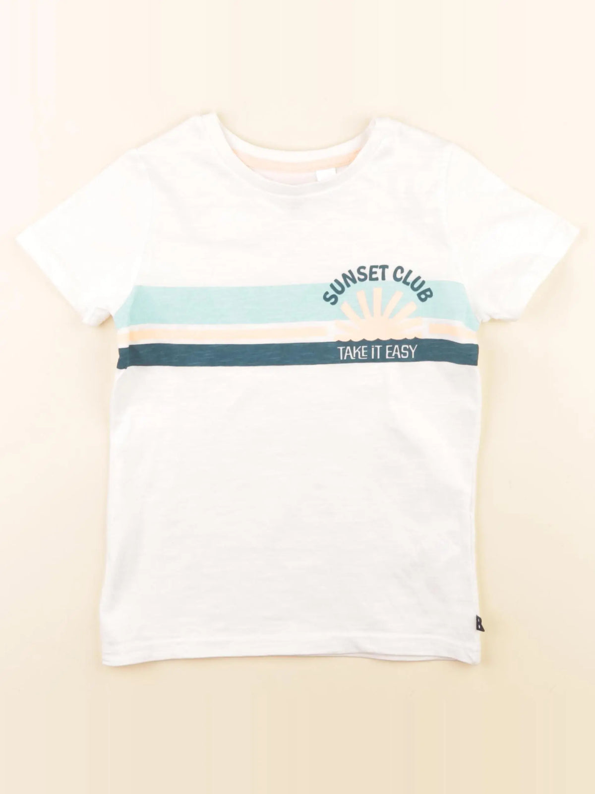 Okaidi - tee-shirt blanc - 4 ans