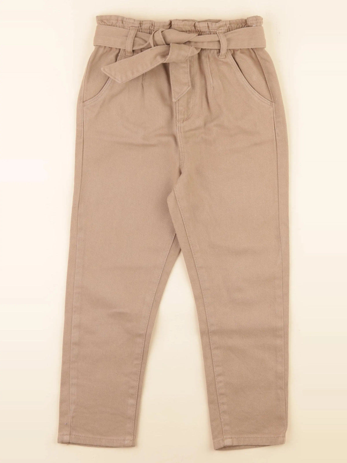 Vertbaudet - pantalon marron - 6 ans
