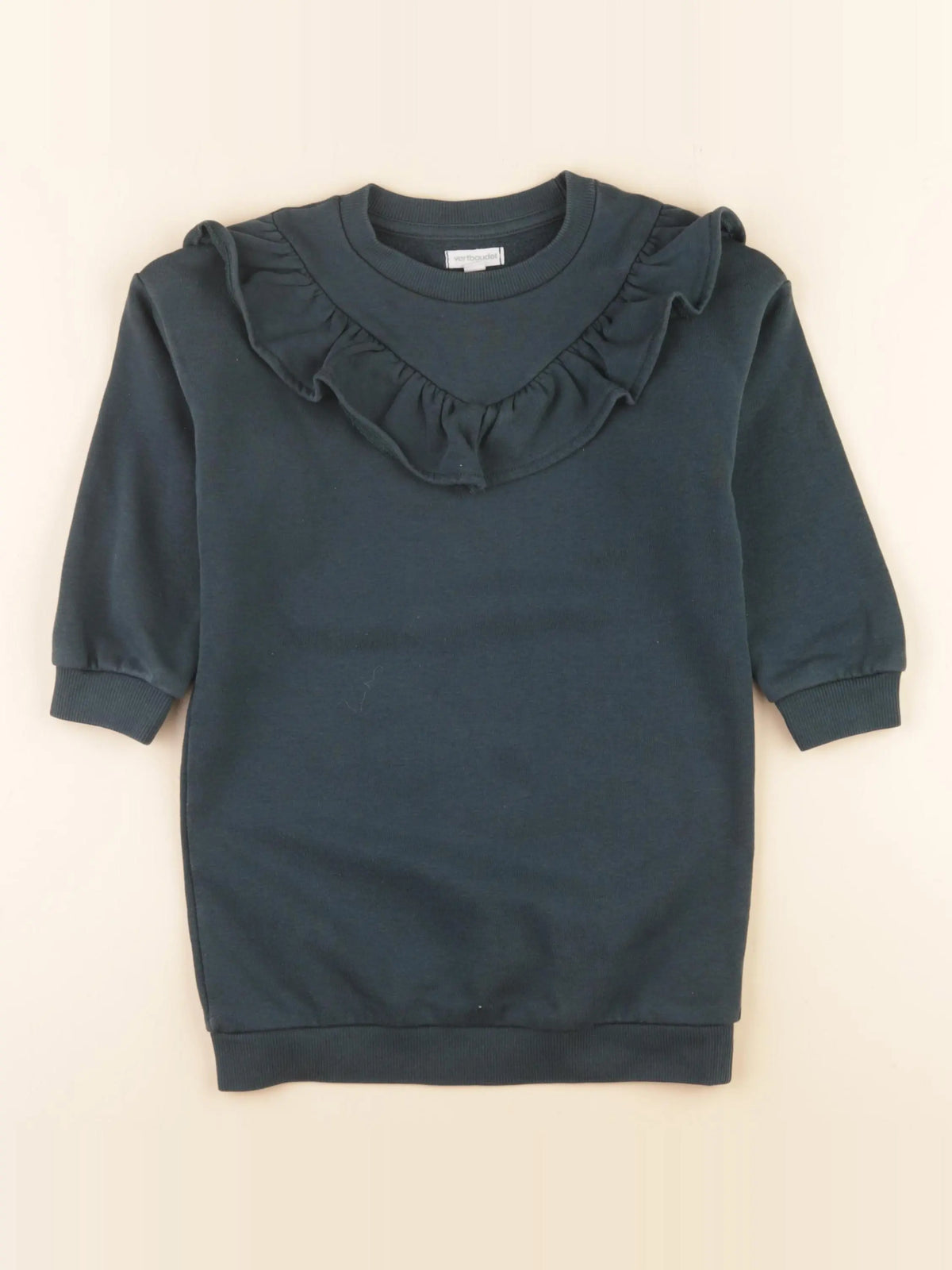 Vertbaudet - robe vert - 4 ans