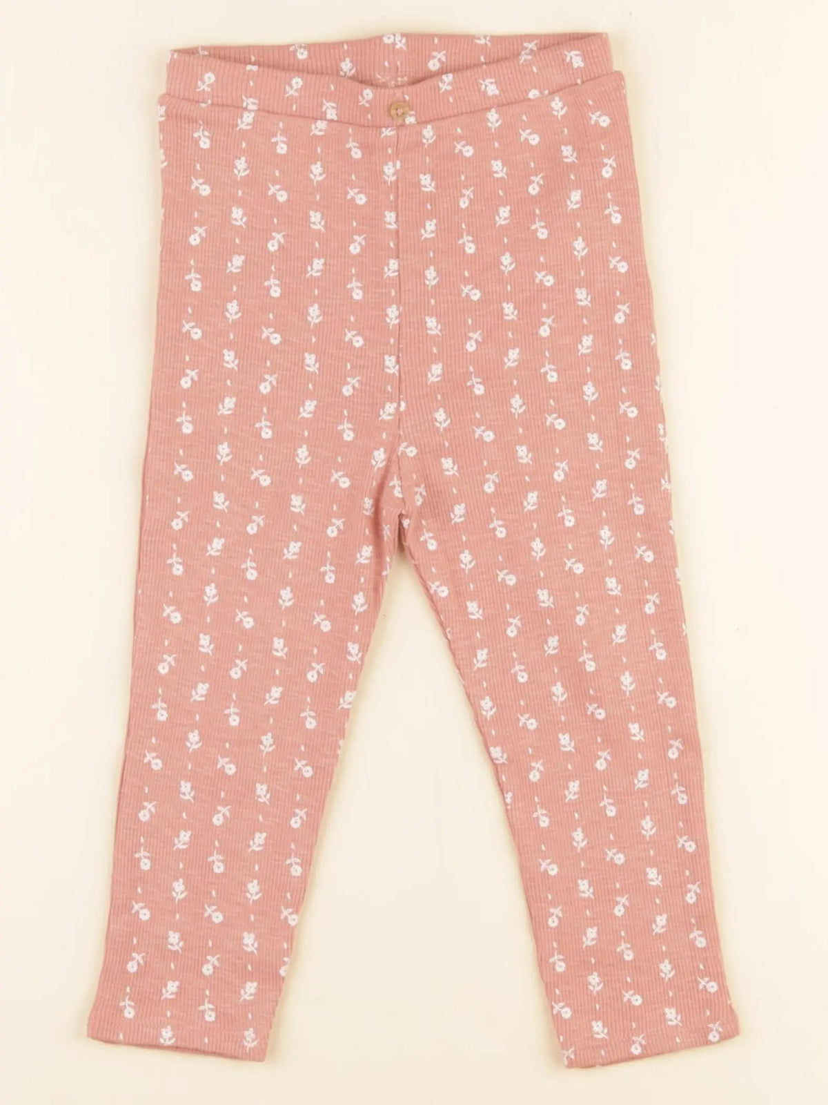 Vertbaudet - legging rose - 24 mois