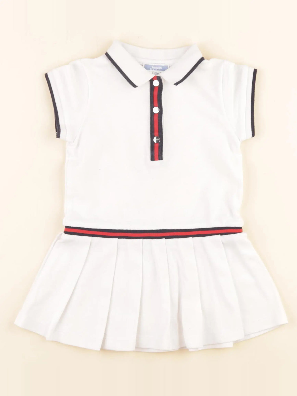 Jacadi - robe blanc - 24 mois