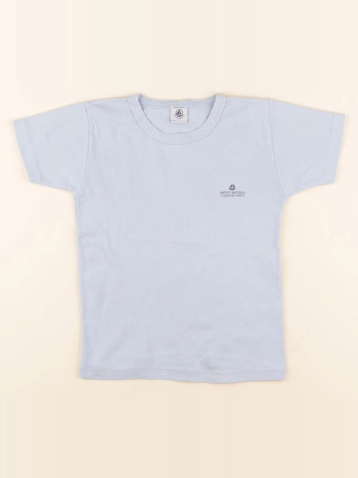 Petit Bateau - body bleu - 6 ans