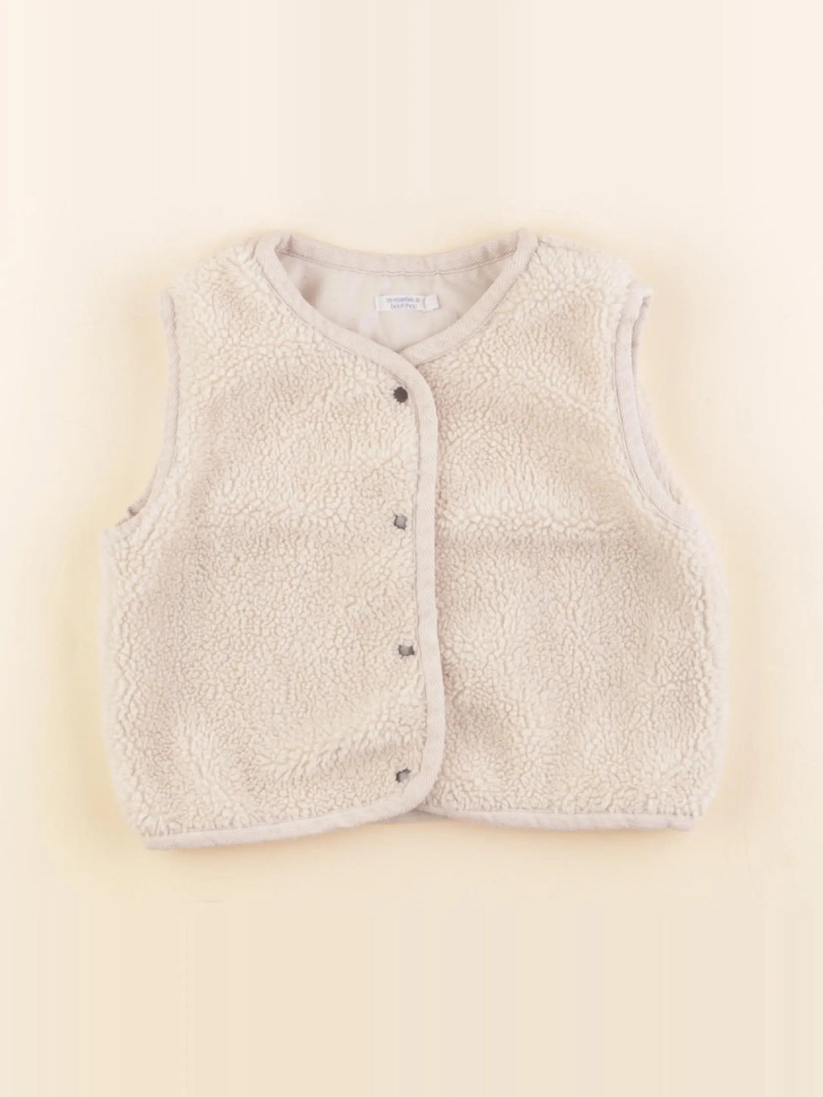 Boutchou - gilet beige - 3 ans