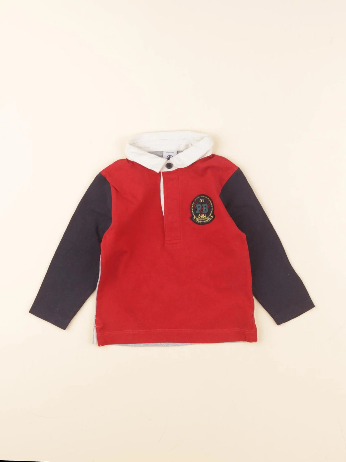 Petit Bateau - polo multicolore - 12 mois