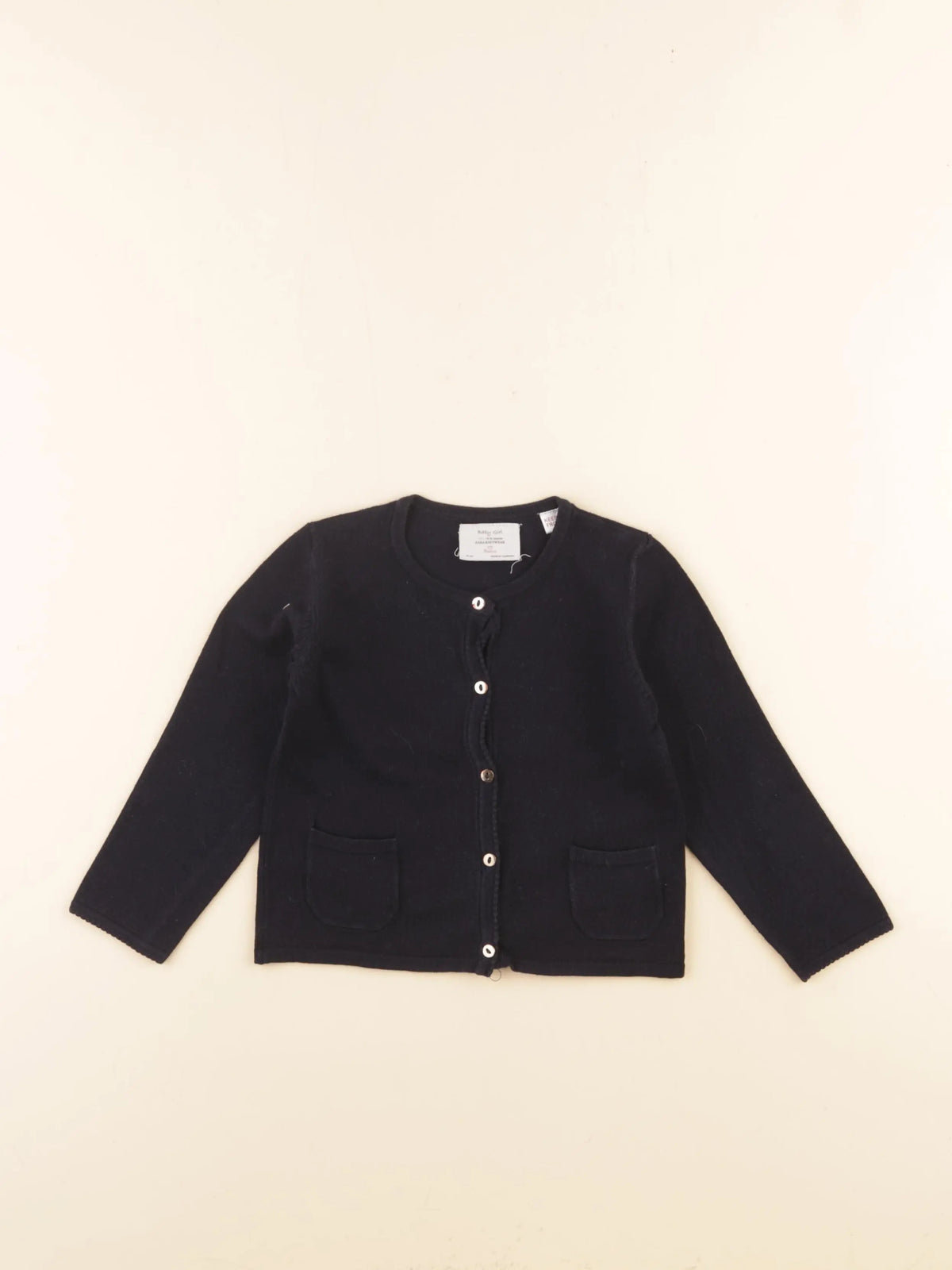 Zara - gilet bleu - 18/24 mois