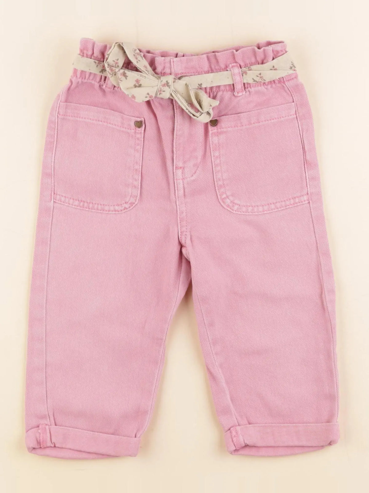 Vertbaudet - jean rose - 3 ans