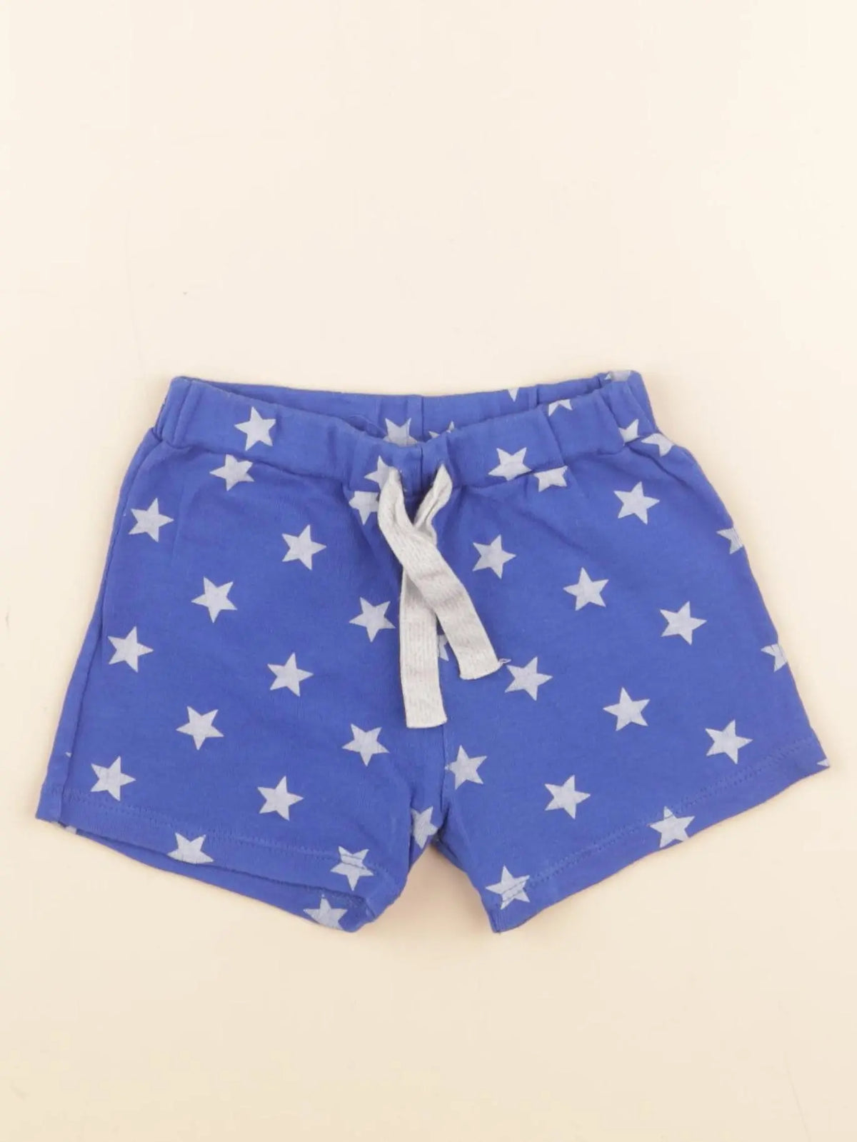 Petit Bateau - short bleu - 18 mois