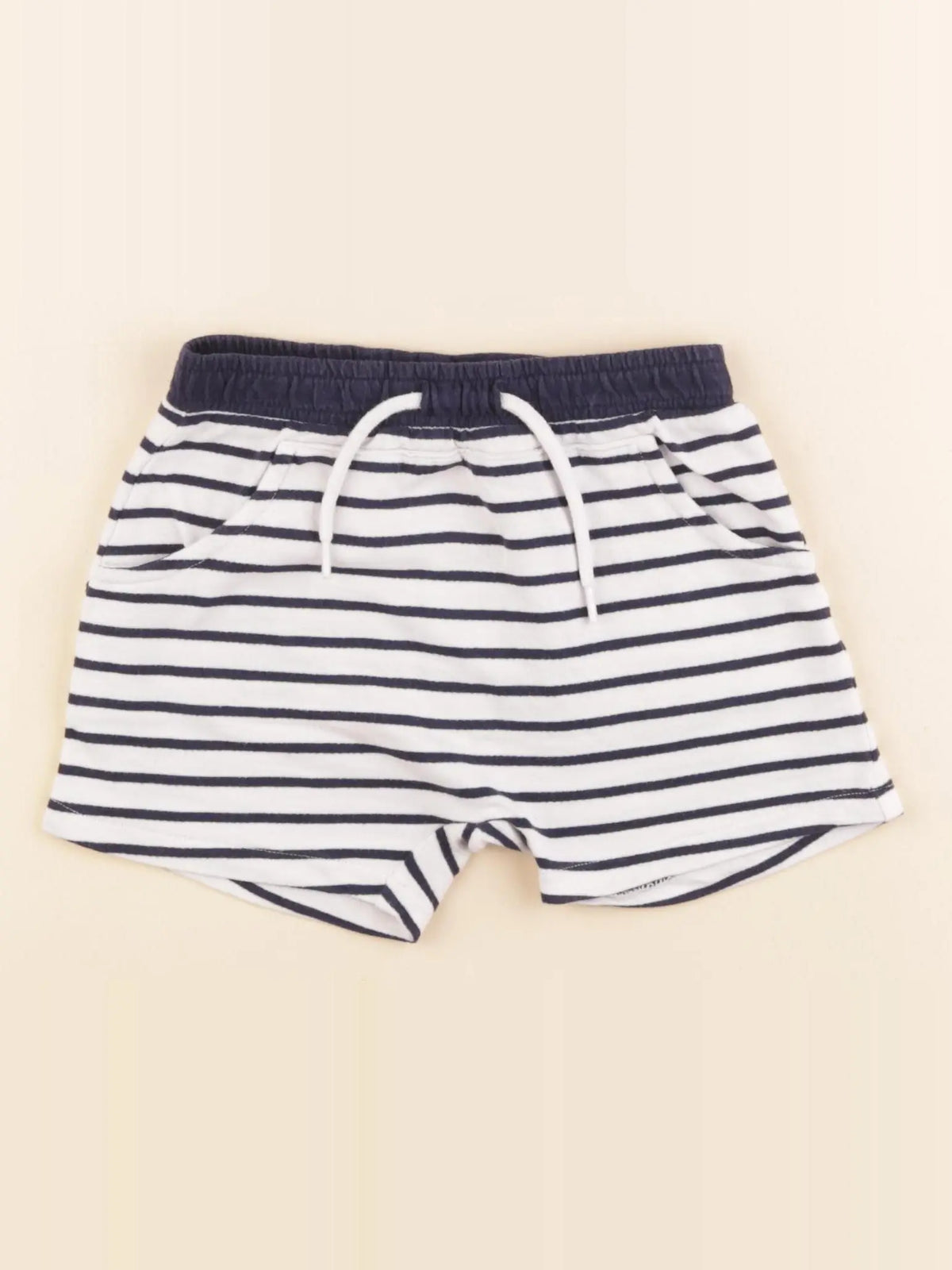 Vertbaudet - short blanc - 24 mois